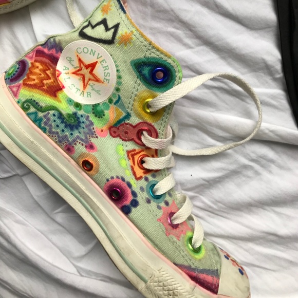 Converse with hand-drawn design - Picture 4 of 8